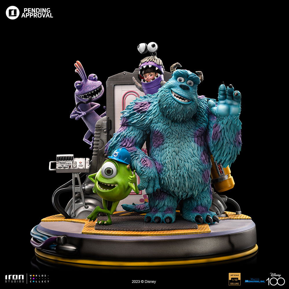 PRE-ORDER Iron Studios - Deluxe Art Scale - Disney Classics - Monsters Inc. 1/10