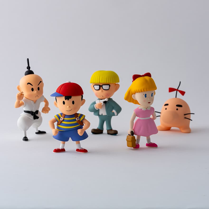 SPECIAL ORDER Hobonichi - GOLDBOX Series - MOTHER2 Figure [Set of 5]