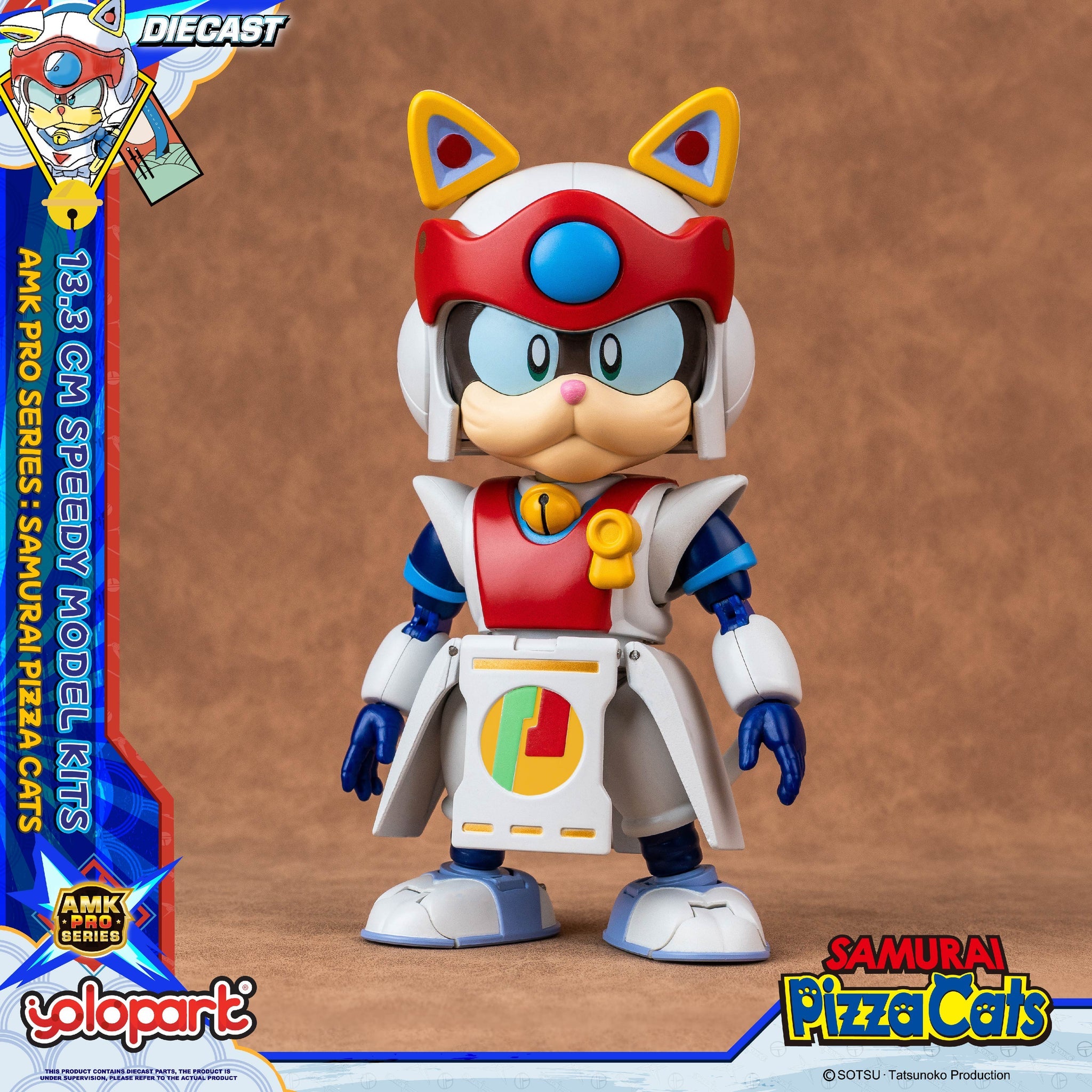 PRE-ORDER Yolopark - AMK Pro Series - Samurai Pizza Cats - Speedy