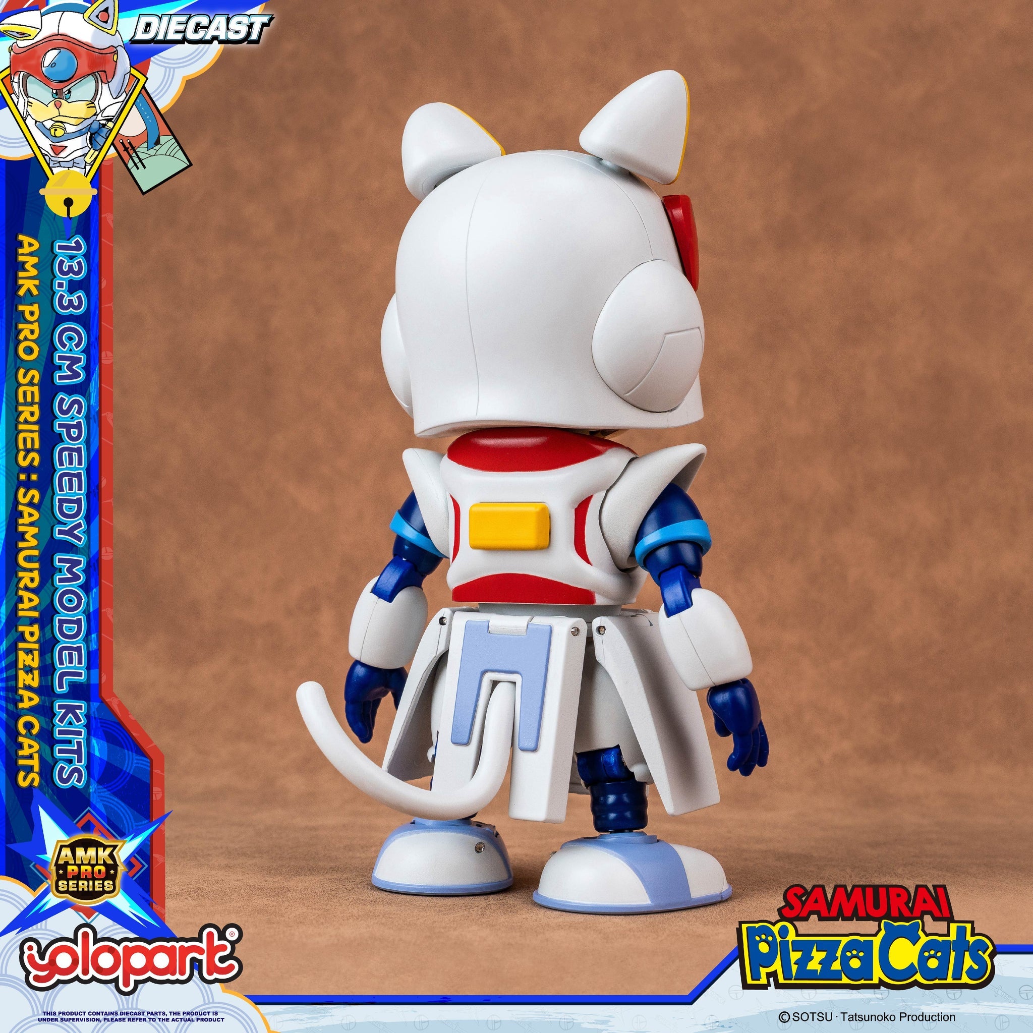 PRE-ORDER Yolopark - AMK Pro Series - Samurai Pizza Cats - Speedy