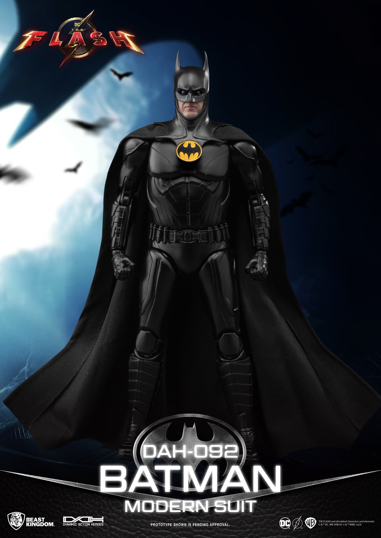 PRE-ORDER Beast Kingdom - Dynamic 8action Heroes - The Flash Movie - Batman: Modern Suit Ver.