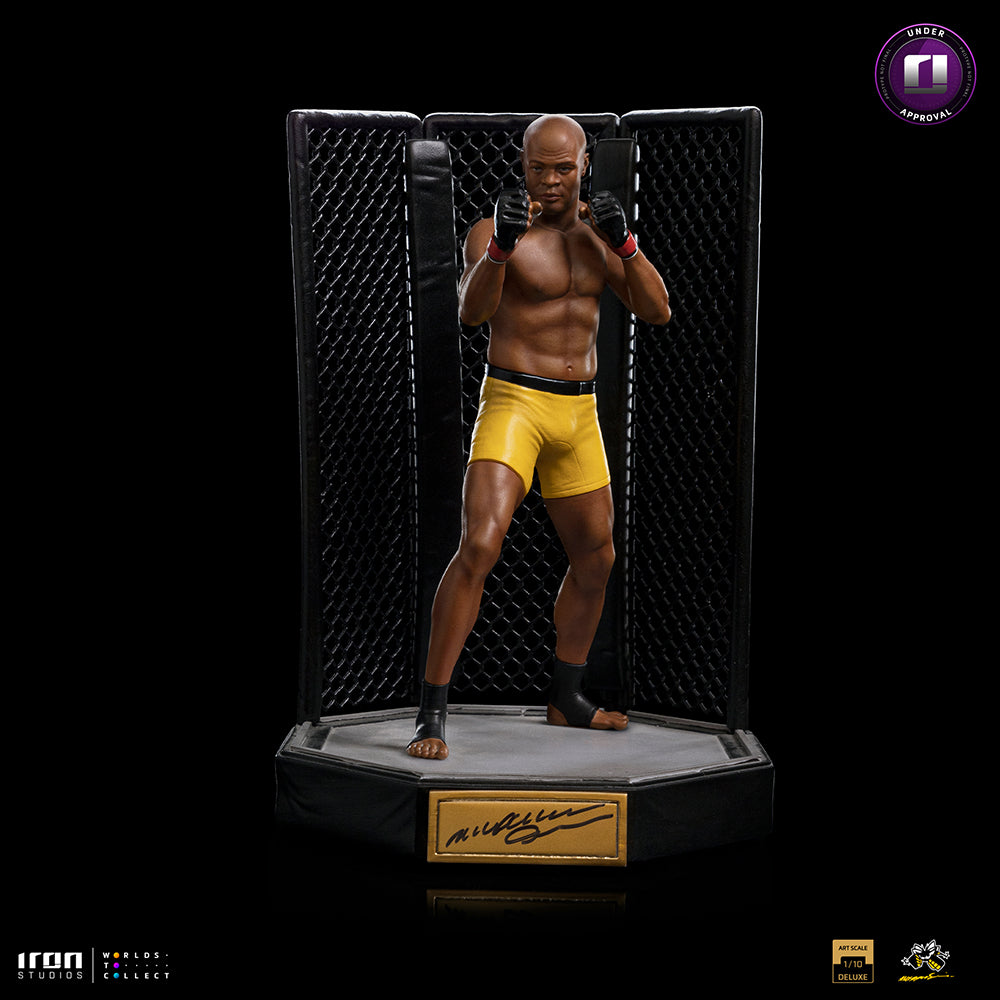 PRE-ORDER Iron Studios - Art Scale - Anderson "Spider" Silva: Signed Version 1/10