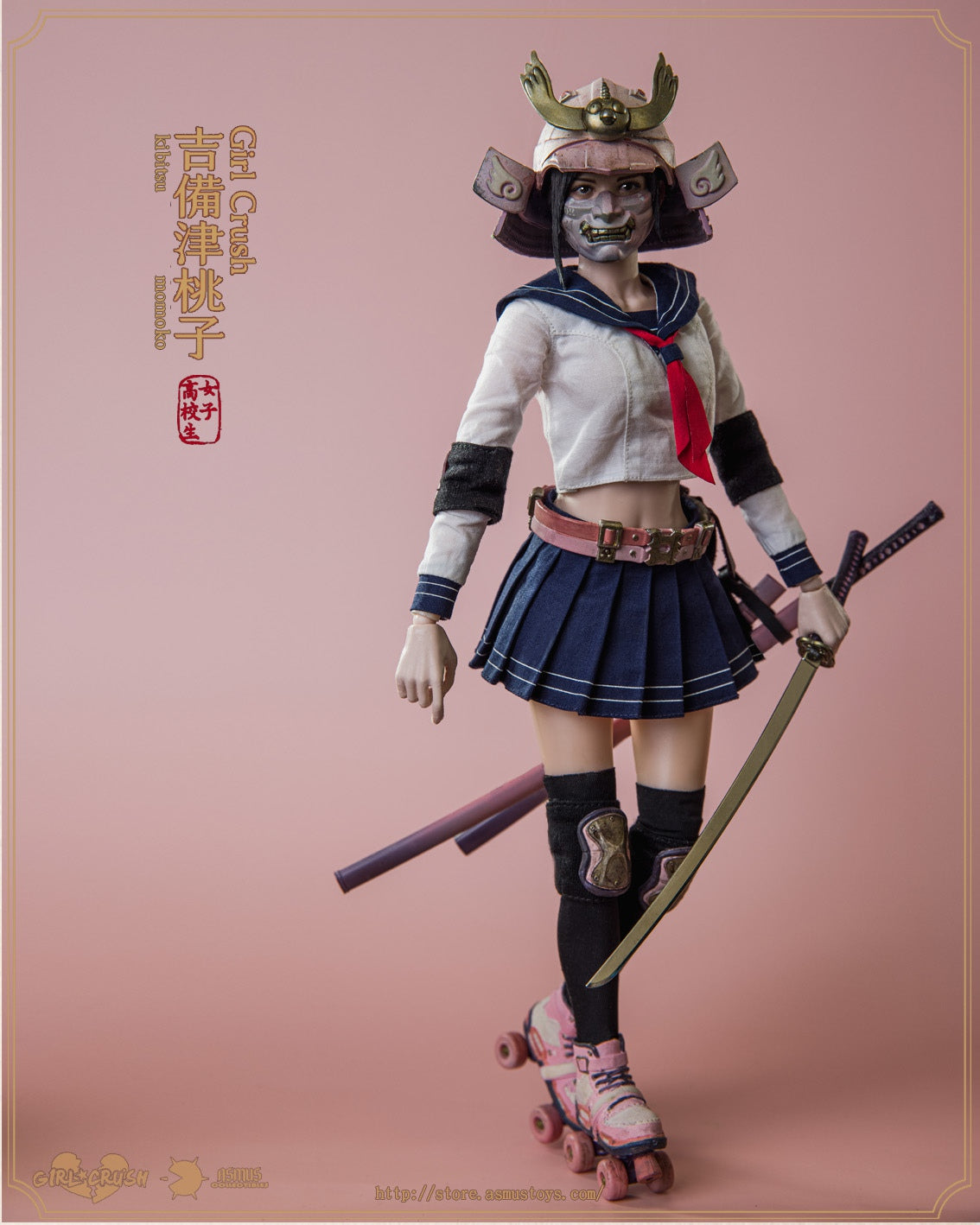 PRE-ORDER Girl Crush Series - Kibitsu Momoko 1/6