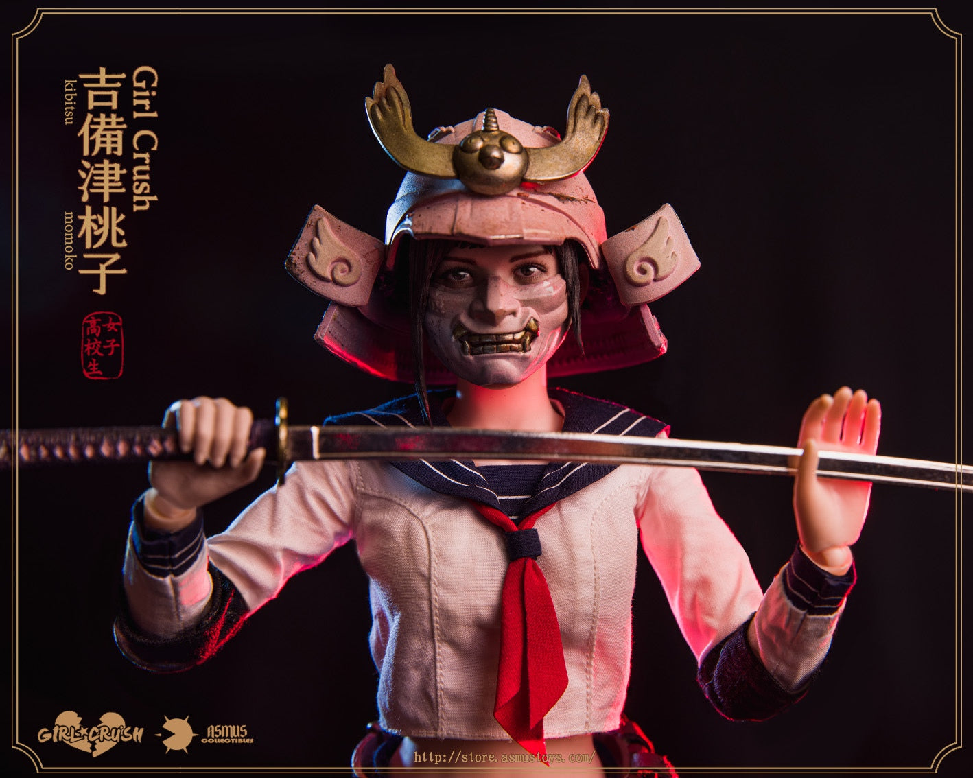 PRE-ORDER Girl Crush Series - Kibitsu Momoko 1/6