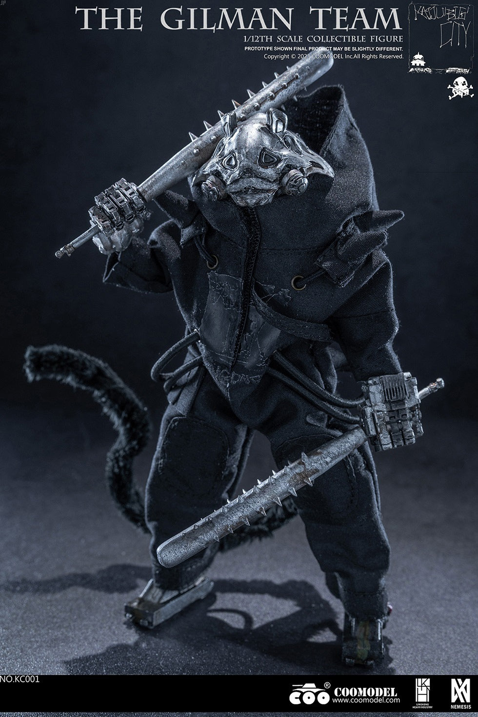 PRE-ORDER Kaijuu Big City - Diving Panda 1/12