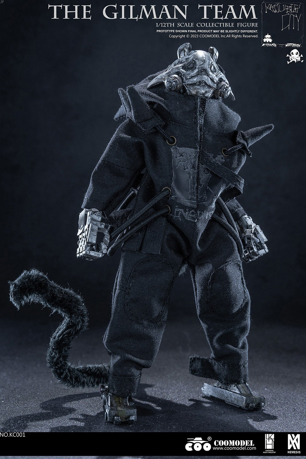 PRE-ORDER Kaijuu Big City - Diving Panda 1/12