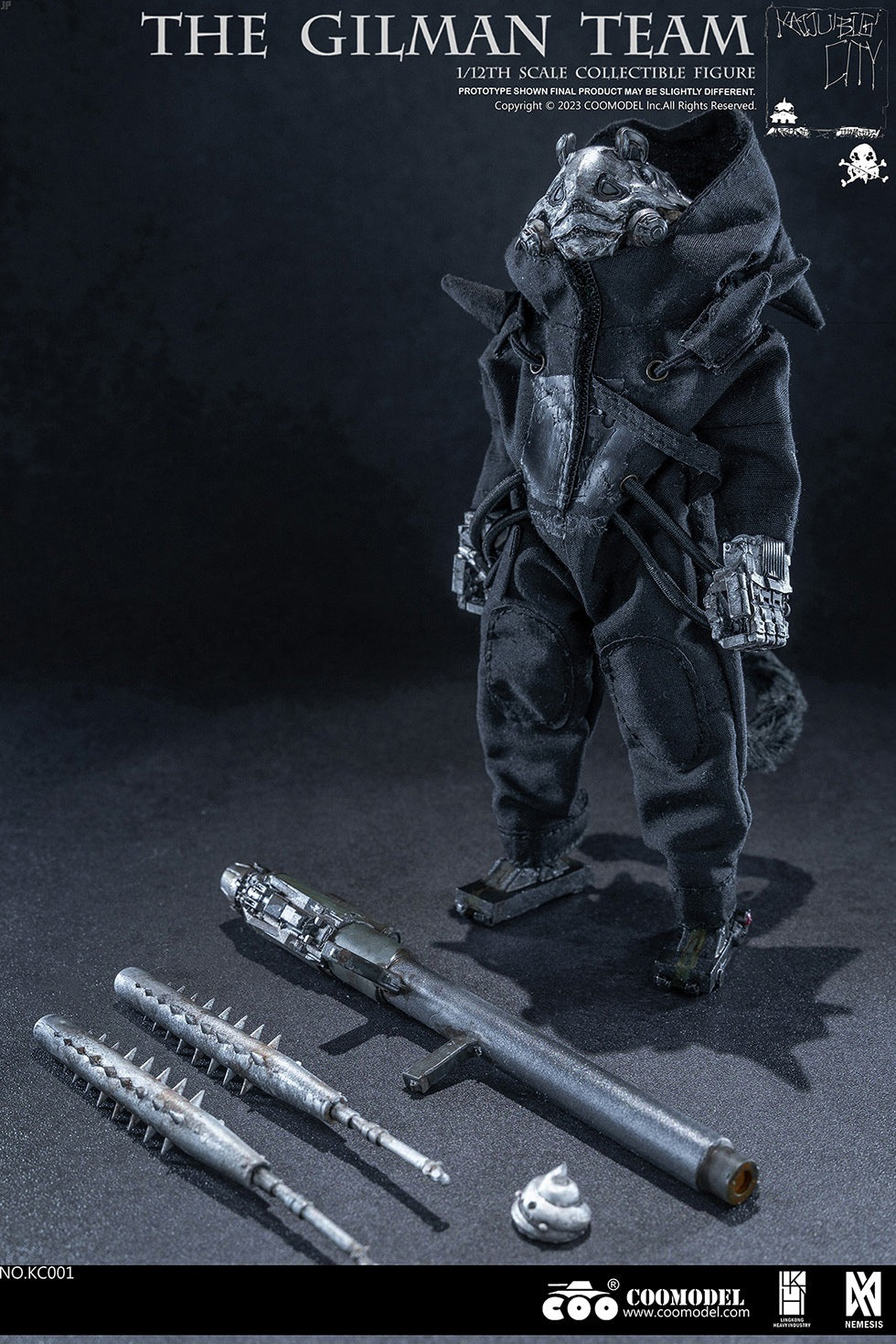 PRE-ORDER Kaijuu Big City - Diving Panda 1/12