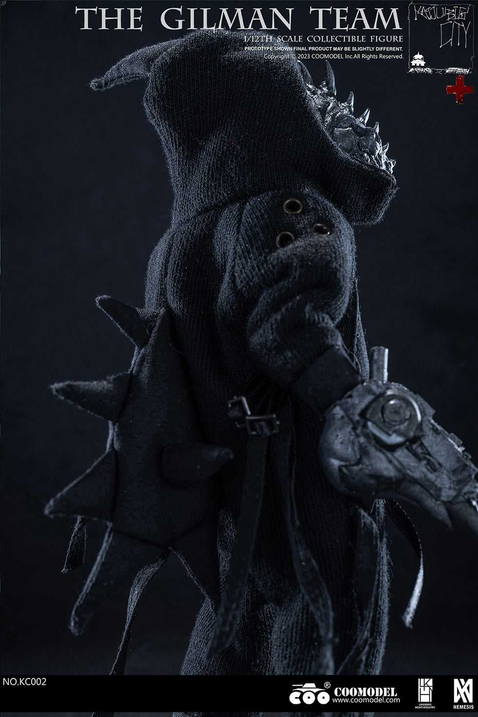 PRE-ORDER Kaijuu Big City - Hunter Iguana 1/12