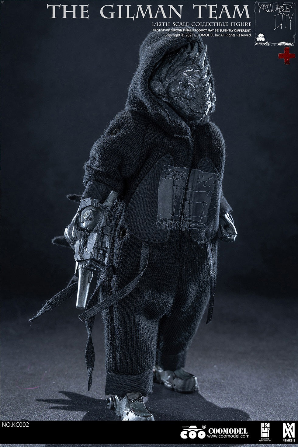 PRE-ORDER Kaijuu Big City - Hunter Iguana 1/12