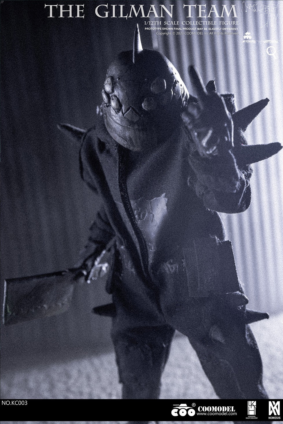 PRE-ORDER Kaijuu Big City - Dark Salmon 1/12