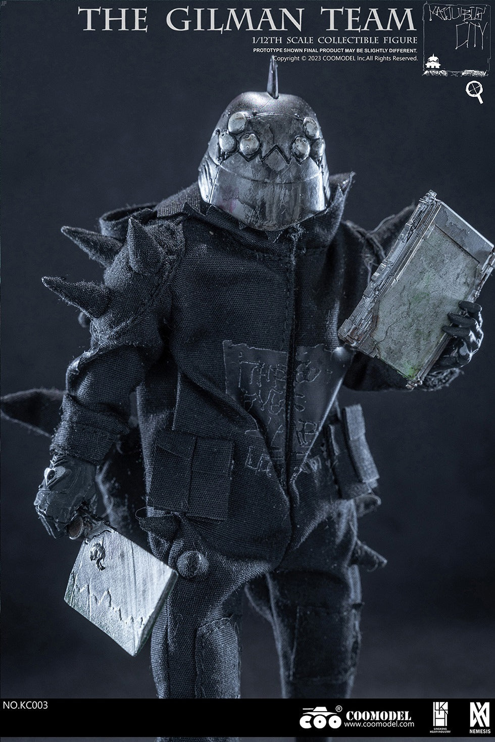PRE-ORDER Kaijuu Big City - Dark Salmon 1/12