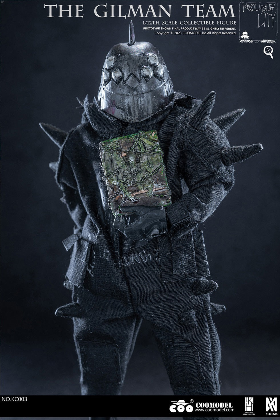 PRE-ORDER Kaijuu Big City - Dark Salmon 1/12