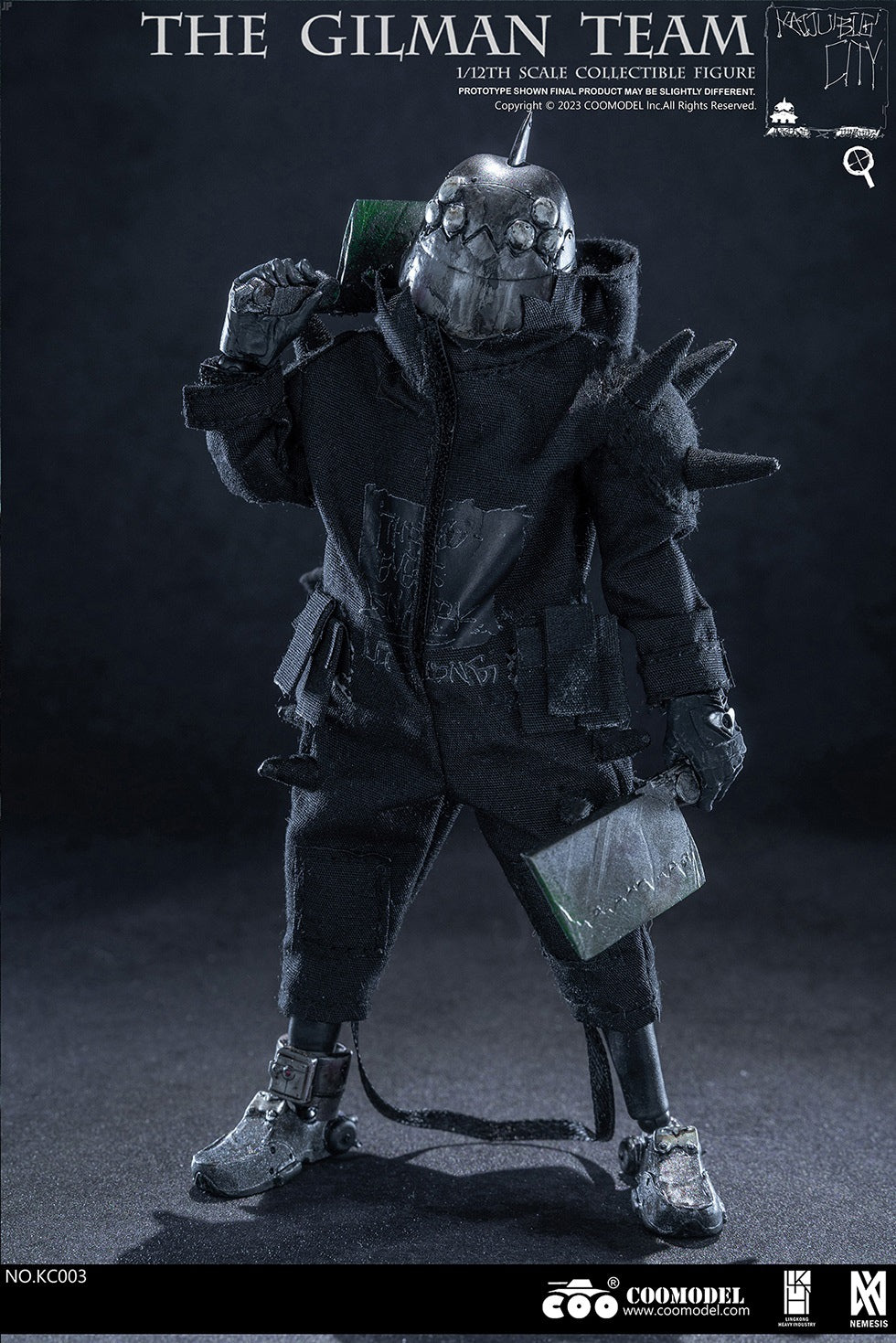 PRE-ORDER Kaijuu Big City - Dark Salmon 1/12