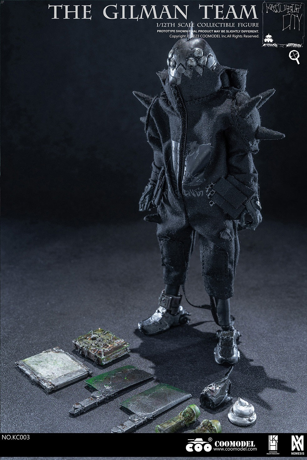 PRE-ORDER Kaijuu Big City - Dark Salmon 1/12