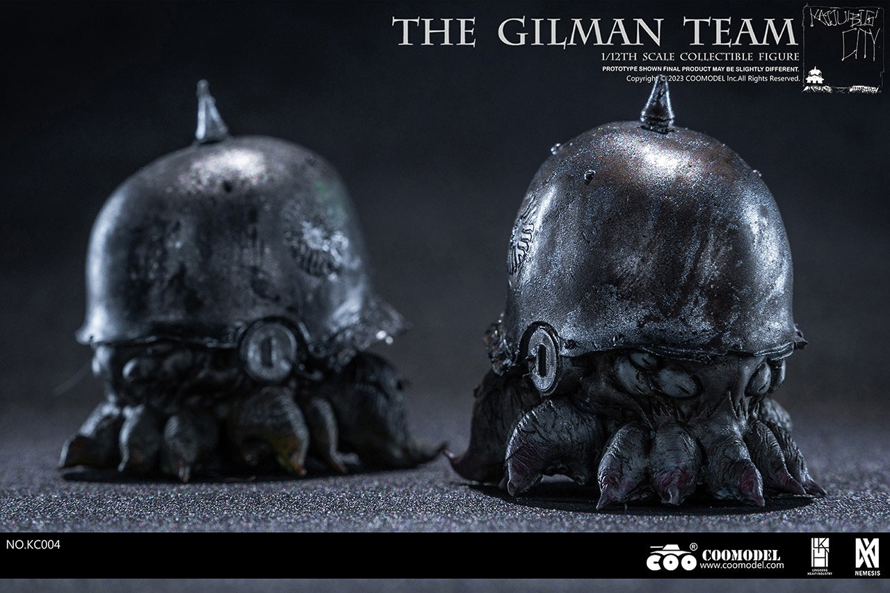 PRE-ORDER Kaijuu Big City - Gilman Team 1/12 [Set of 3]