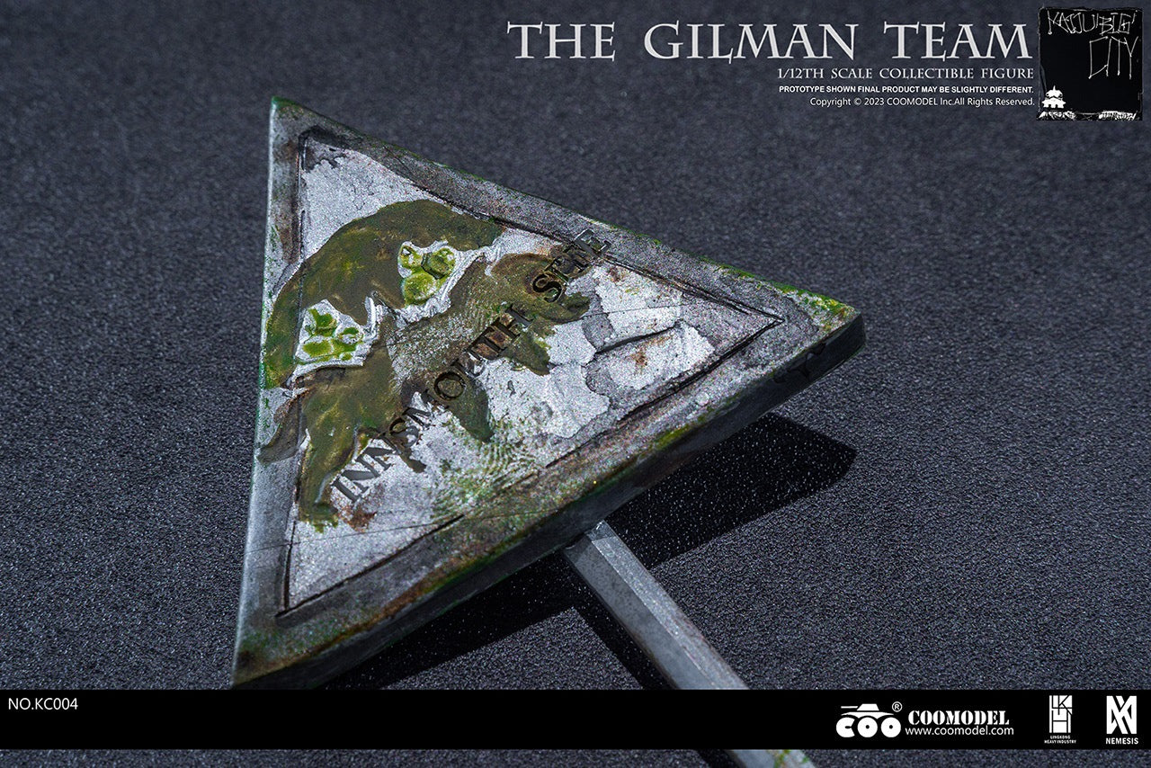 PRE-ORDER Kaijuu Big City - Gilman Team 1/12 [Set of 3]