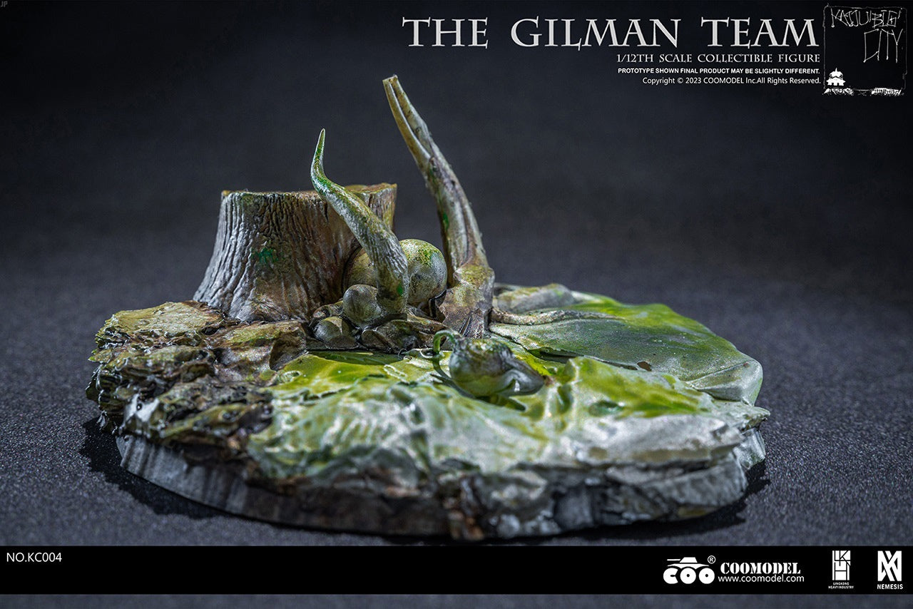 PRE-ORDER Kaijuu Big City - Gilman Team 1/12 [Set of 3]