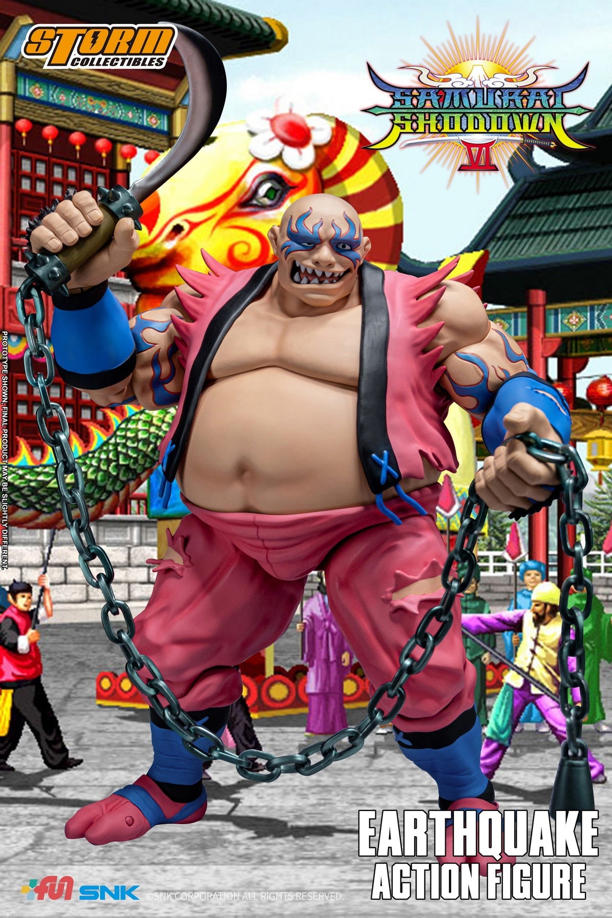 PRE-ORDER Storm Toys - Samurai Showdown VI - Earthquake