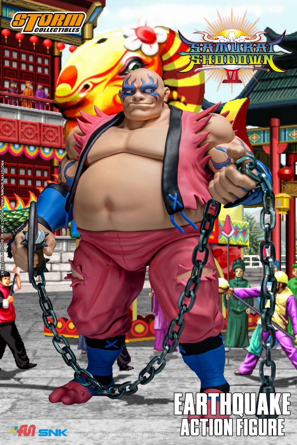 PRE-ORDER Storm Toys - Samurai Showdown VI - Earthquake