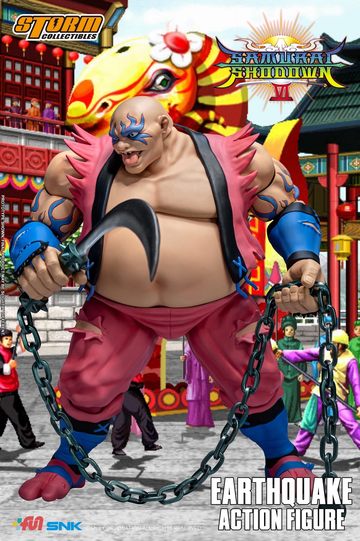 PRE-ORDER Storm Toys - Samurai Showdown VI - Earthquake
