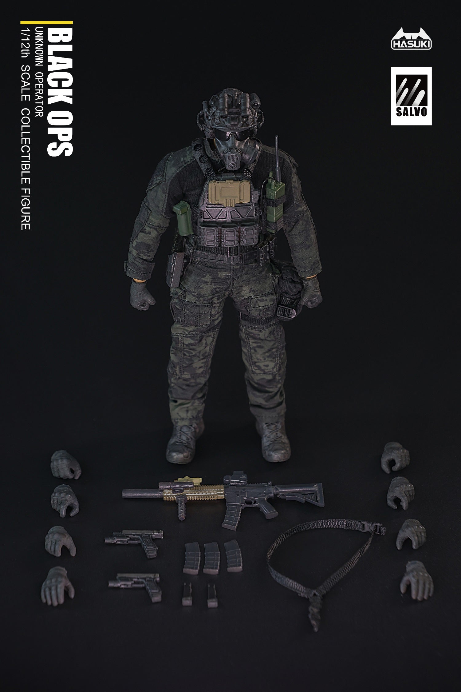 PRE-ORDER Hasuki - Black Ops SA01 1/12