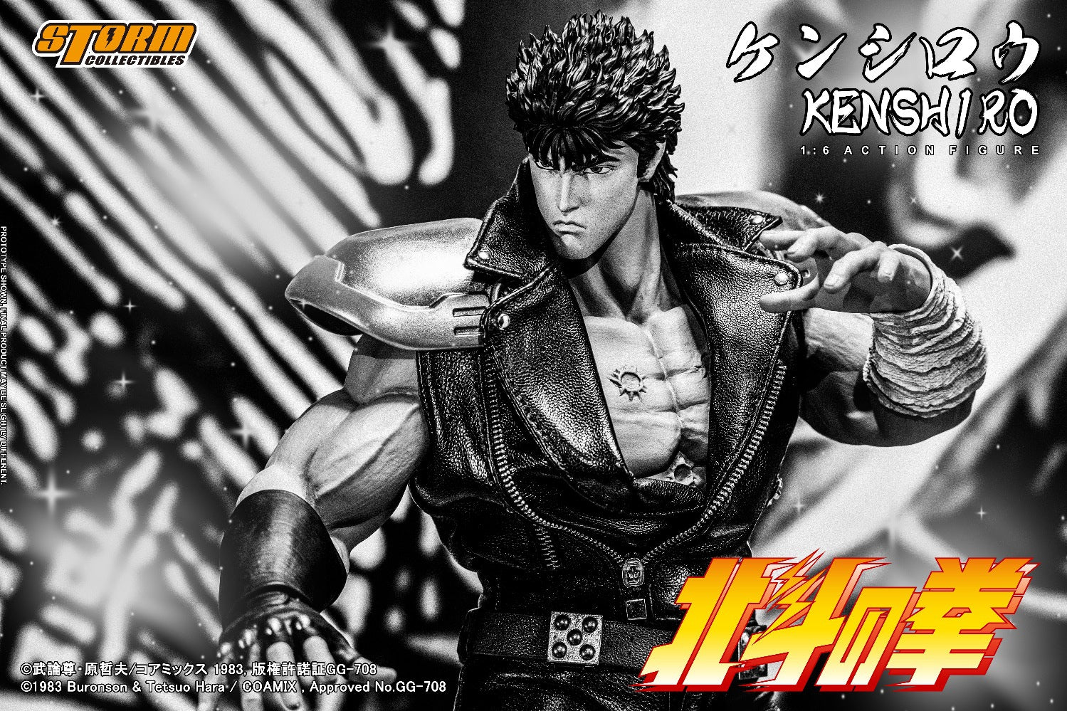 PRE-ORDER Storm Collectibles - Fist of the North Star - Kenshiro 1/6