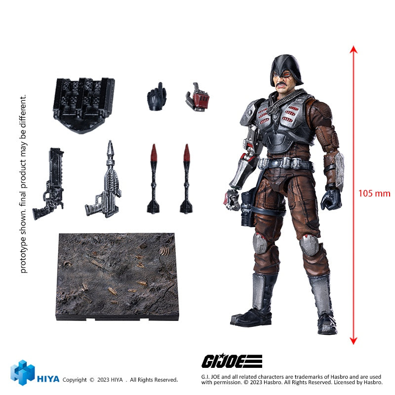 PRE-ORDER Hiya Toy - G.I. Joe: - Major Bludd 1/18