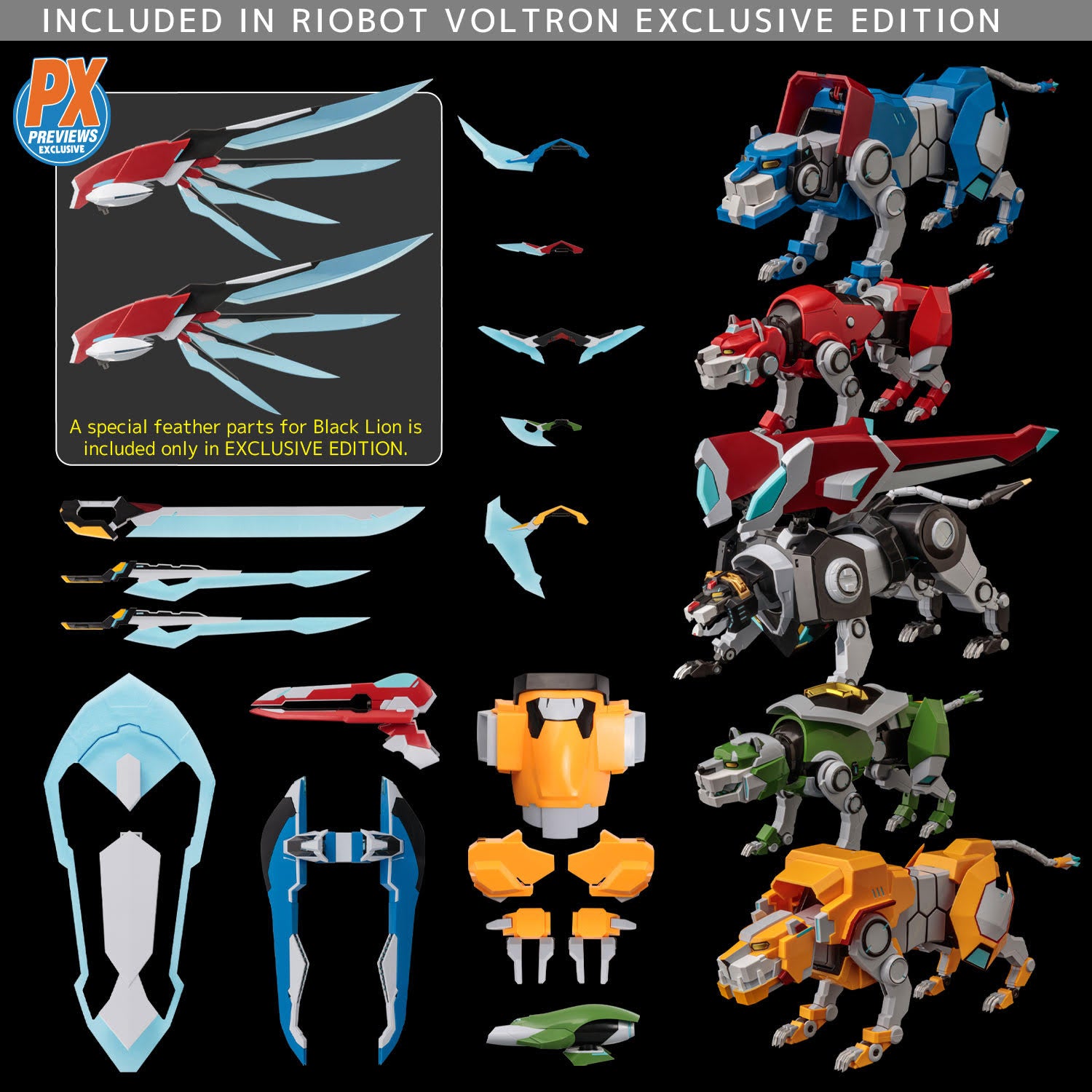 PRE-ORDER 1000toys - RIOBOT - Voltron: Legendary Defender - Voltron [EXCLUSIVE]