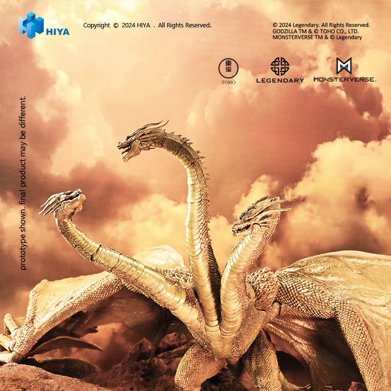 Hiya Toys - Exquisite Basic - Godzilla King of the Monsters - King Ghidorah: Gravity Beam Ver.