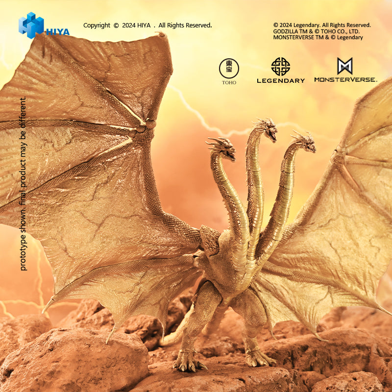 Hiya Toys - Exquisite Basic - Godzilla King of the Monsters - King Ghidorah: Gravity Beam Ver.