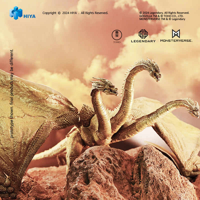 Hiya Toys - Exquisite Basic - Godzilla King of the Monsters - King Ghidorah: Gravity Beam Ver.