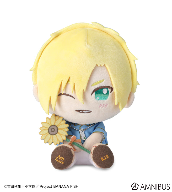SPECIAL ORDER Amnibus - BANANA FISH Sitting BIG Plush - Ash Lynx: Birthday Ver. [JP]