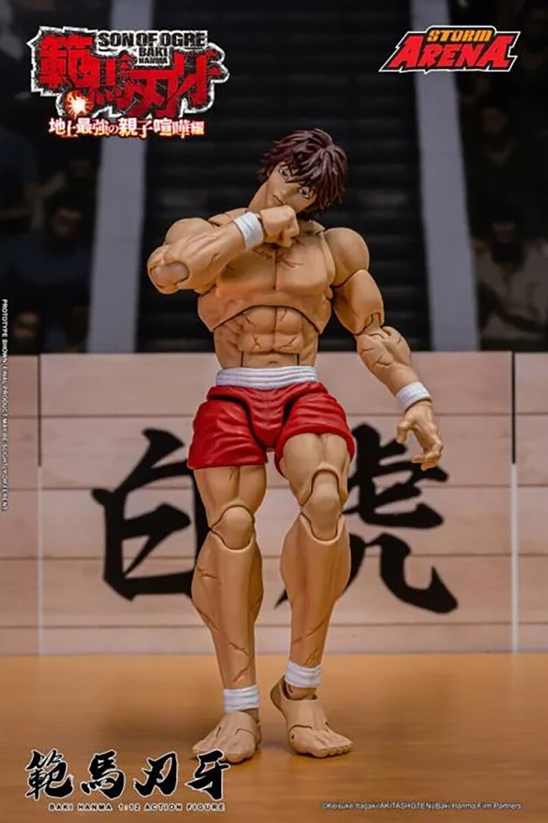 PRE-ORDER Storm Collectibles - Hanma Baki – Son of Ogre - Baki Hanma 1/12