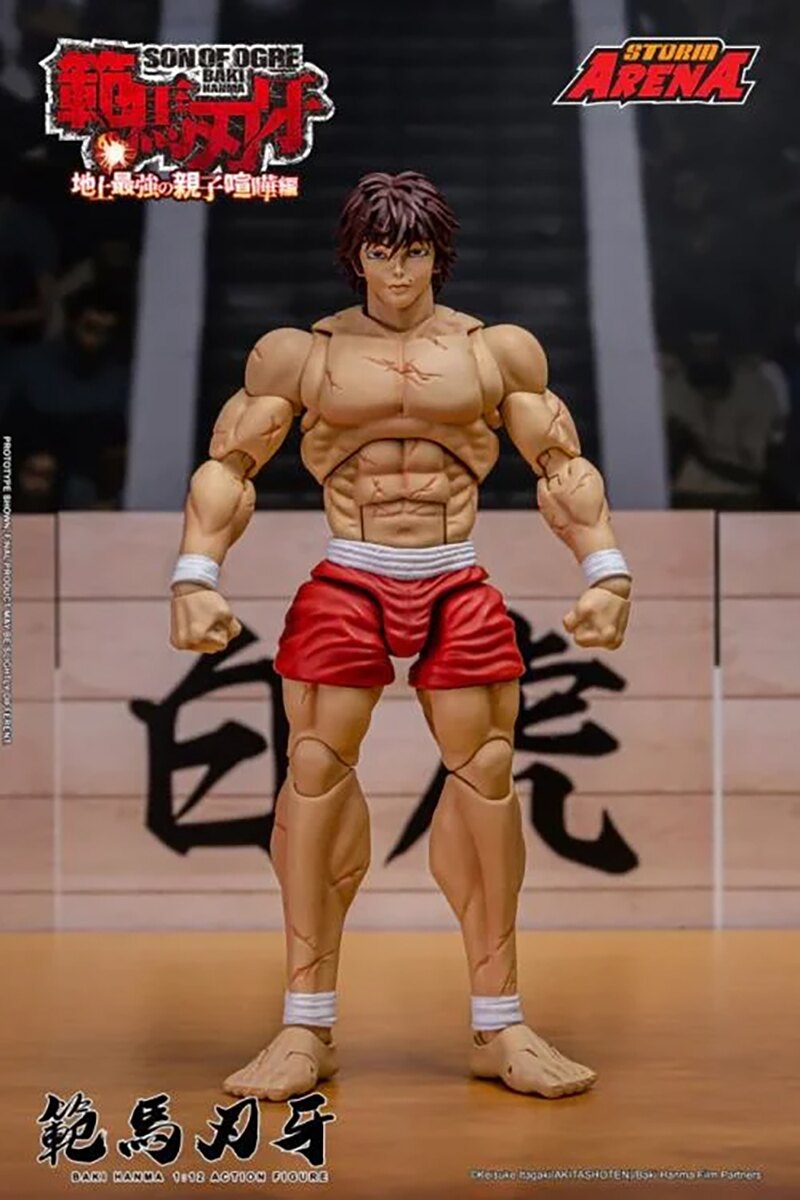 PRE-ORDER Storm Collectibles - Hanma Baki – Son of Ogre - Baki Hanma 1/12