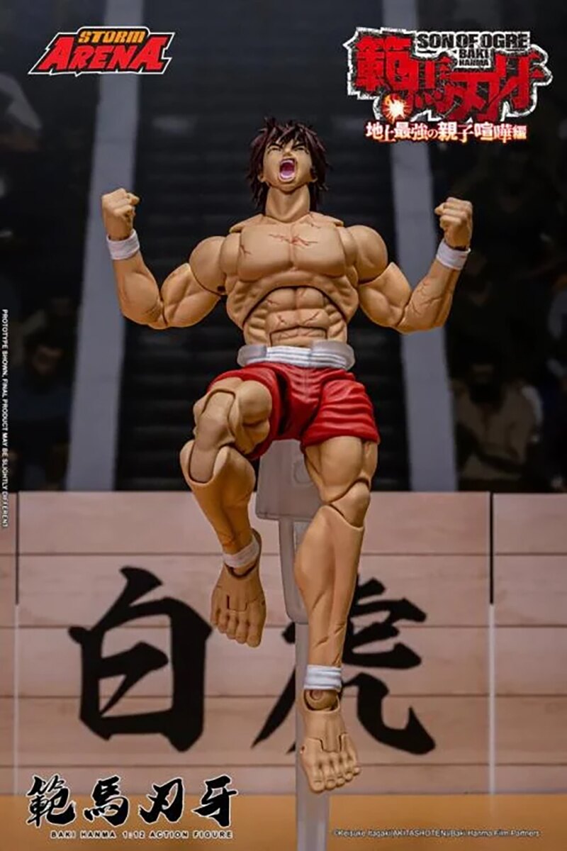 PRE-ORDER Storm Collectibles - Hanma Baki – Son of Ogre - Baki Hanma 1/12