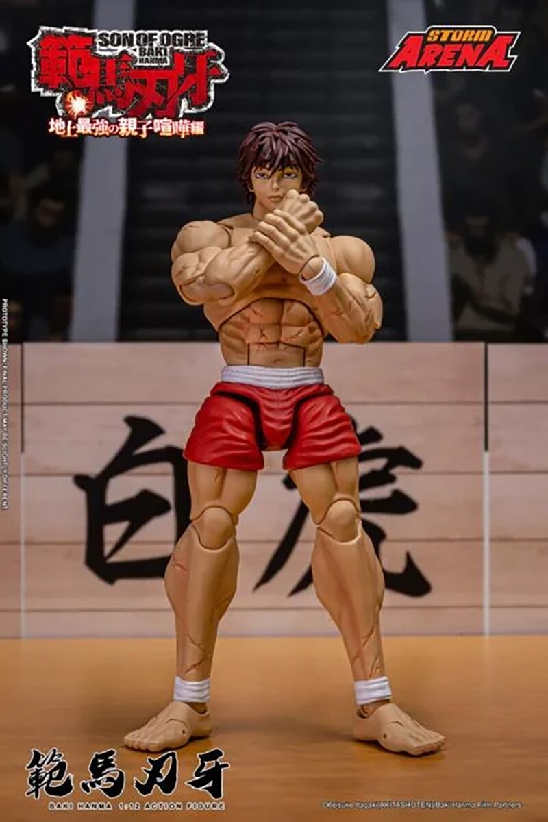 PRE-ORDER Storm Collectibles - Hanma Baki – Son of Ogre - Baki Hanma 1/12
