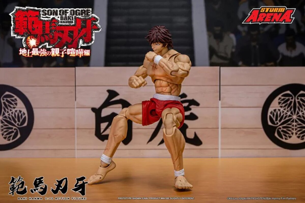 PRE-ORDER Storm Collectibles - Hanma Baki – Son of Ogre - Baki Hanma 1/12