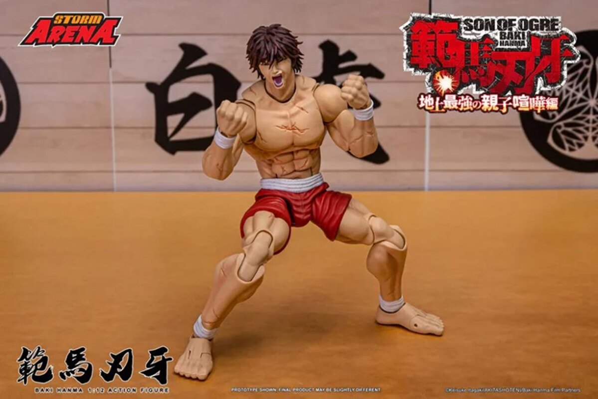 PRE-ORDER Storm Collectibles - Hanma Baki – Son of Ogre - Baki Hanma 1/12