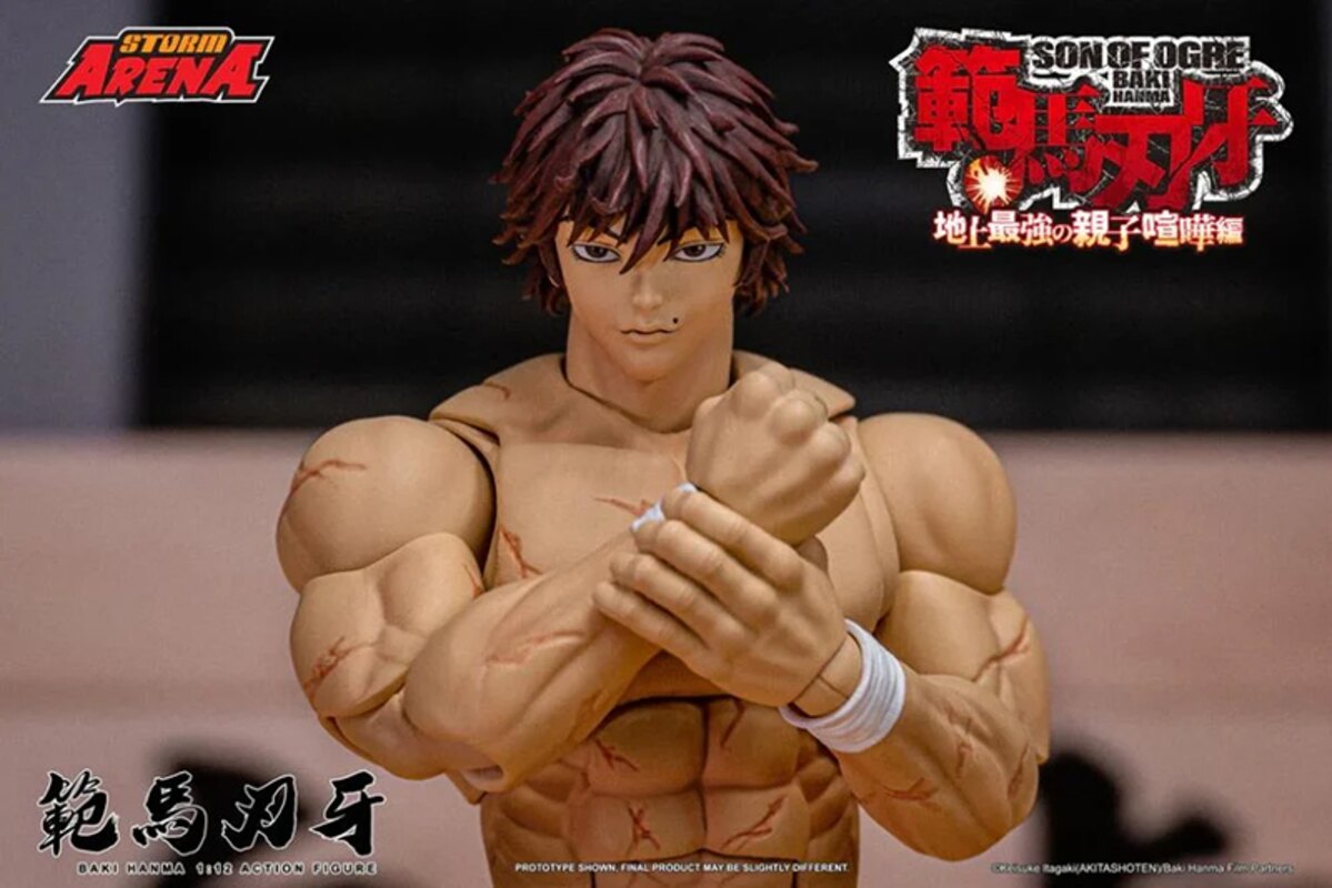 PRE-ORDER Storm Collectibles - Hanma Baki – Son of Ogre - Baki Hanma 1/12