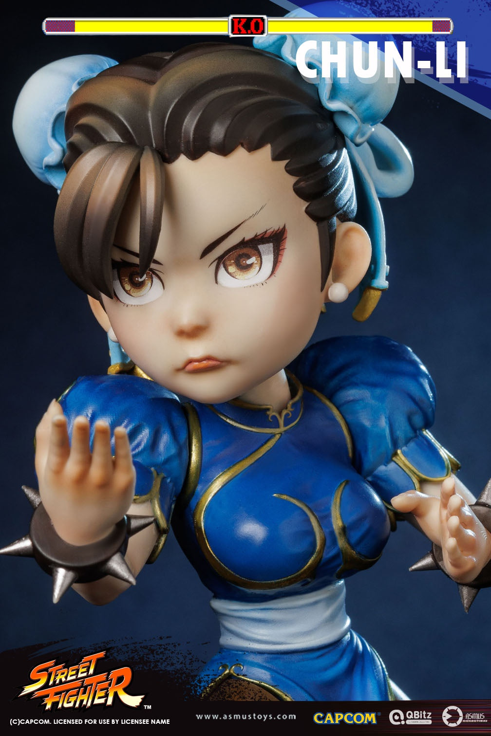 PRE-ORDER Asmus Toys - QBitz XL - Street Fighter - Chun-li