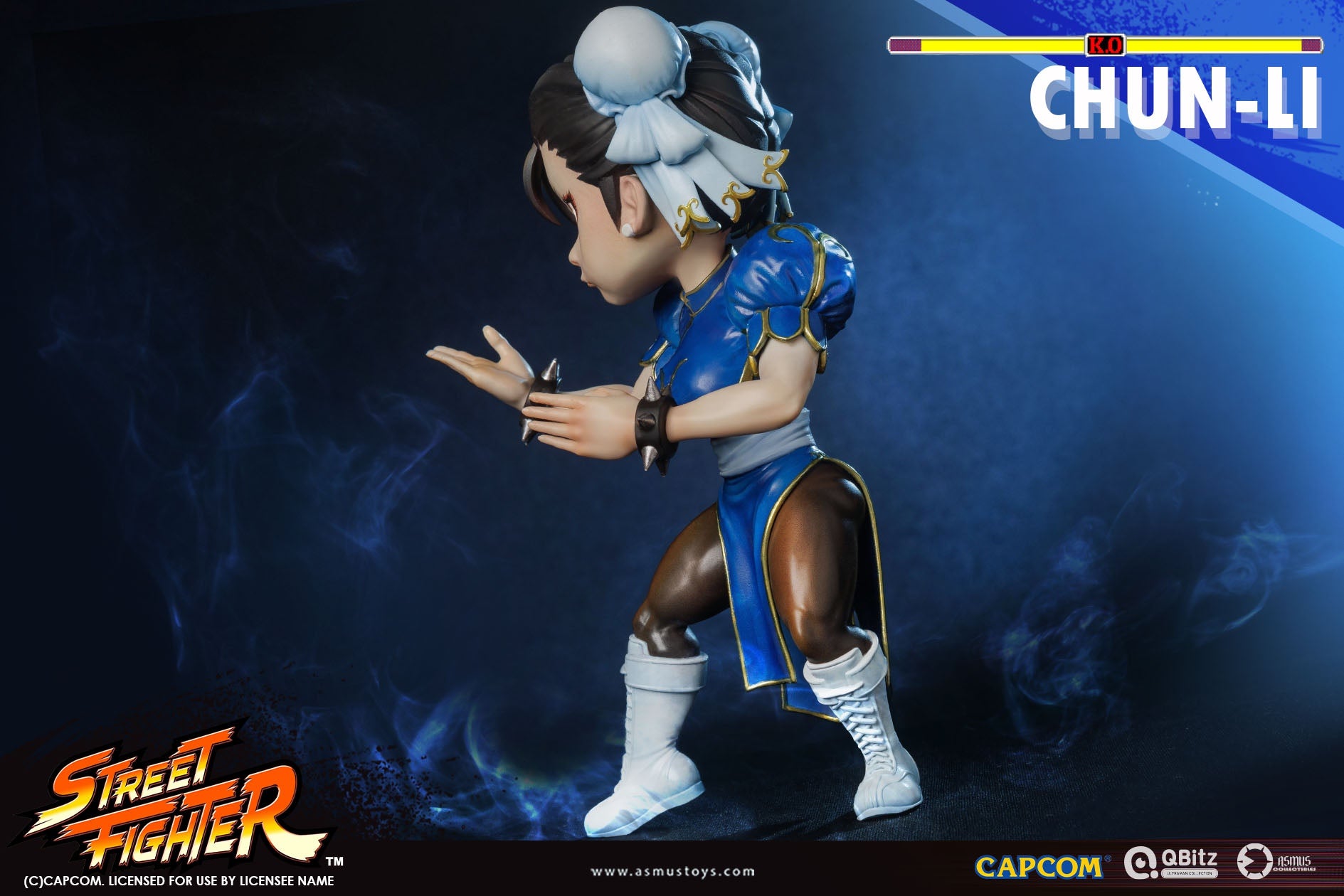 PRE-ORDER Asmus Toys - QBitz XL - Street Fighter - Chun-li
