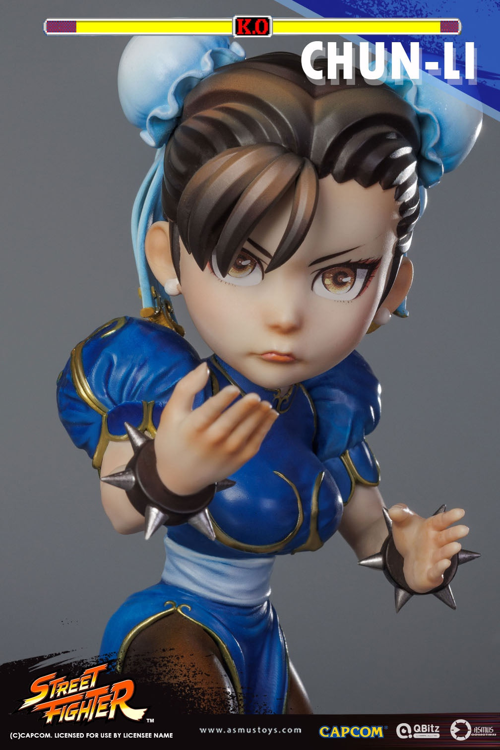 PRE-ORDER Asmus Toys - QBitz XL - Street Fighter - Chun-li