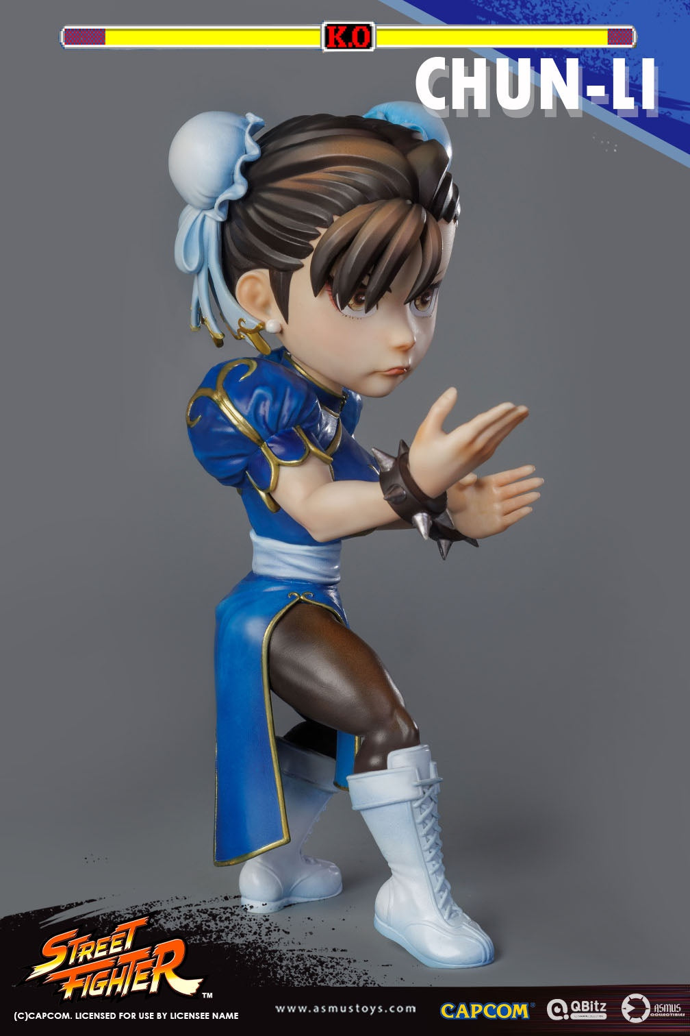 PRE-ORDER Asmus Toys - QBitz XL - Street Fighter - Chun-li