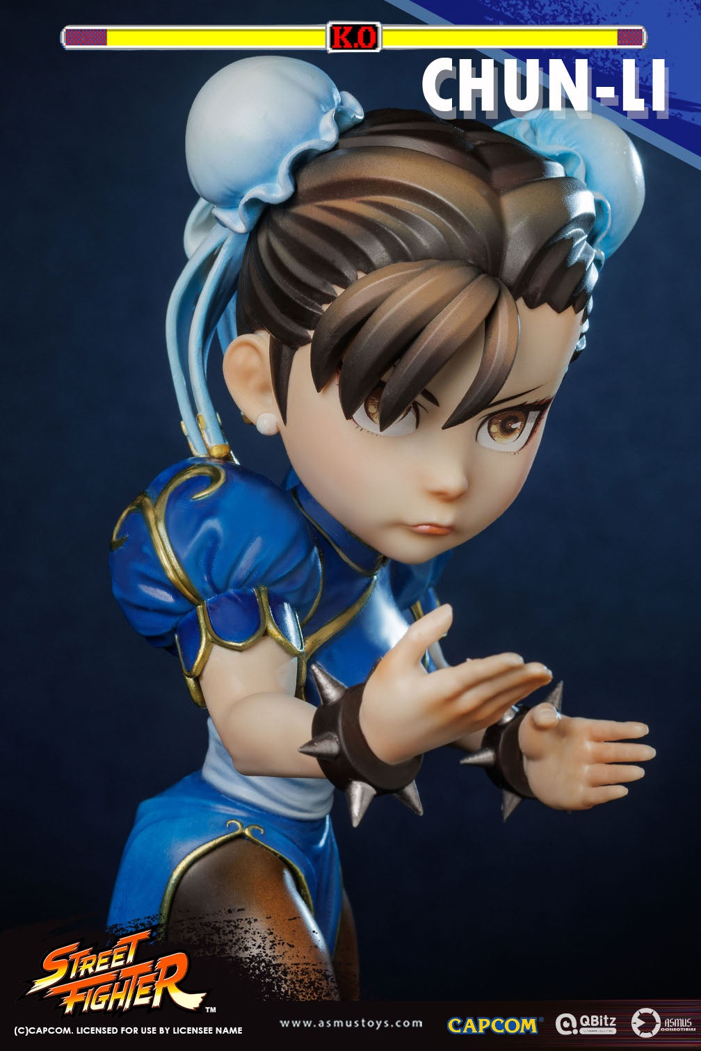 PRE-ORDER Asmus Toys - QBitz XL - Street Fighter - Chun-li