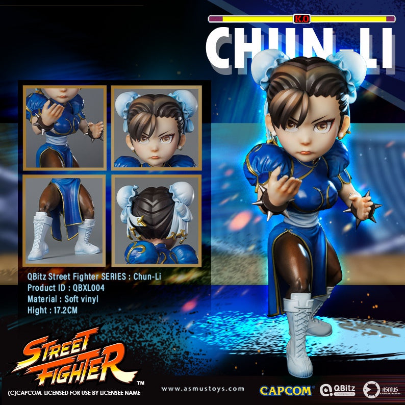 PRE-ORDER Asmus Toys - QBitz XL - Street Fighter - Chun-li