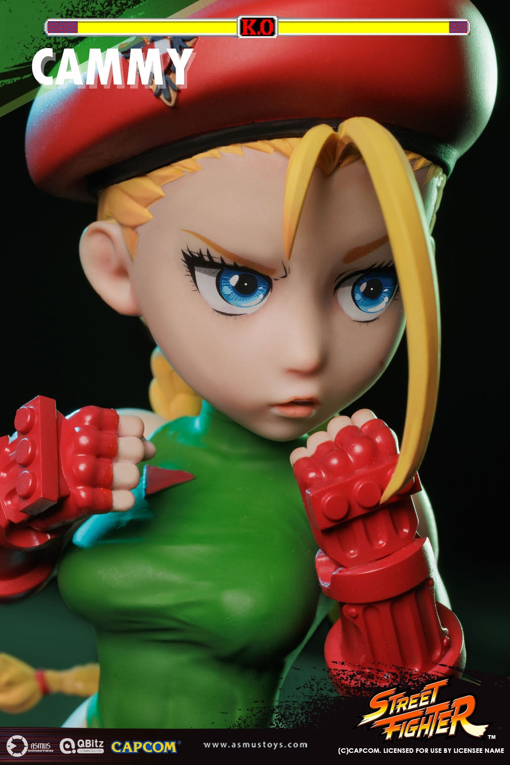 PRE-ORDER Asmus Toys - QBitz XL - Street Fighter - Cammy