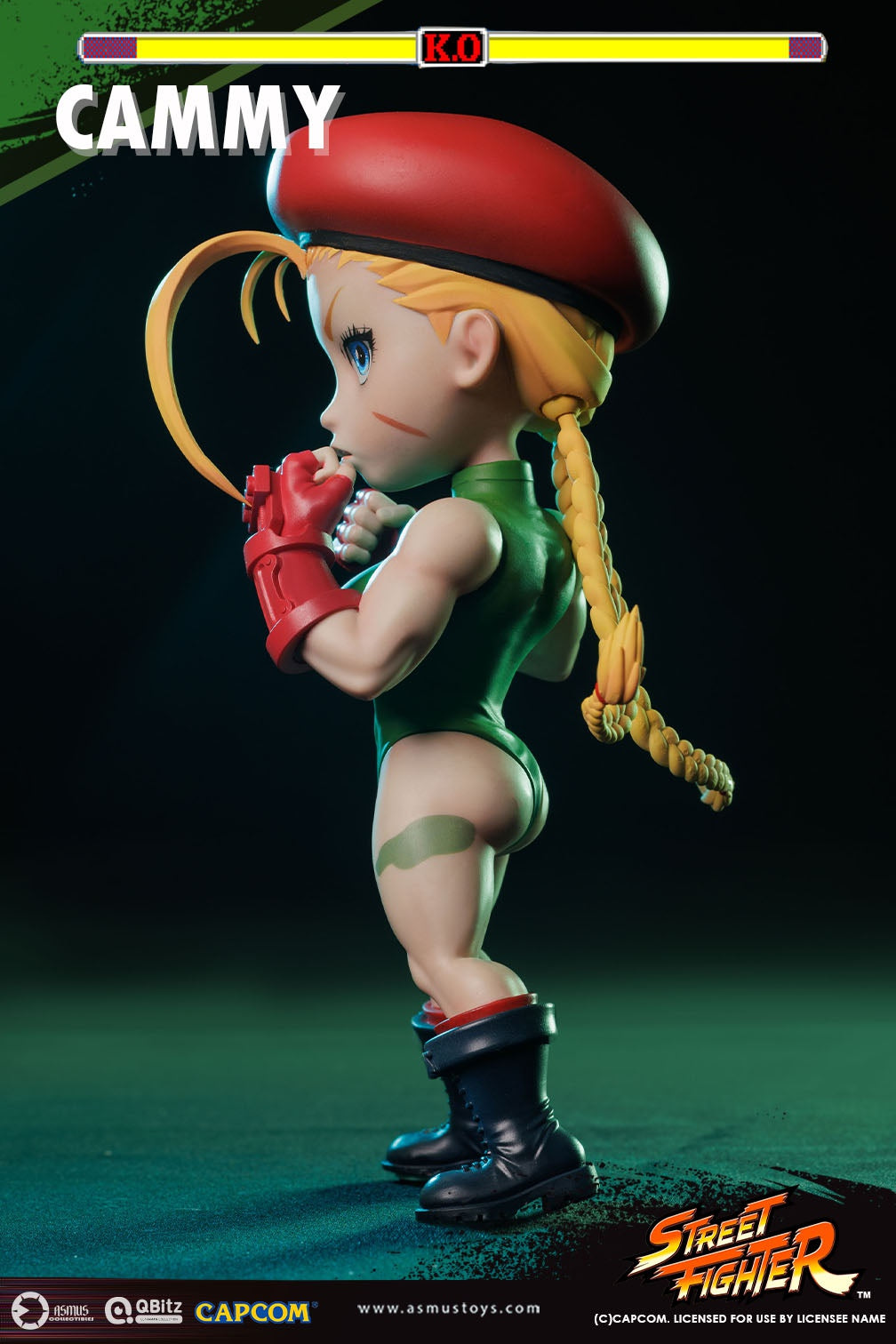 PRE-ORDER Asmus Toys - QBitz XL - Street Fighter - Cammy