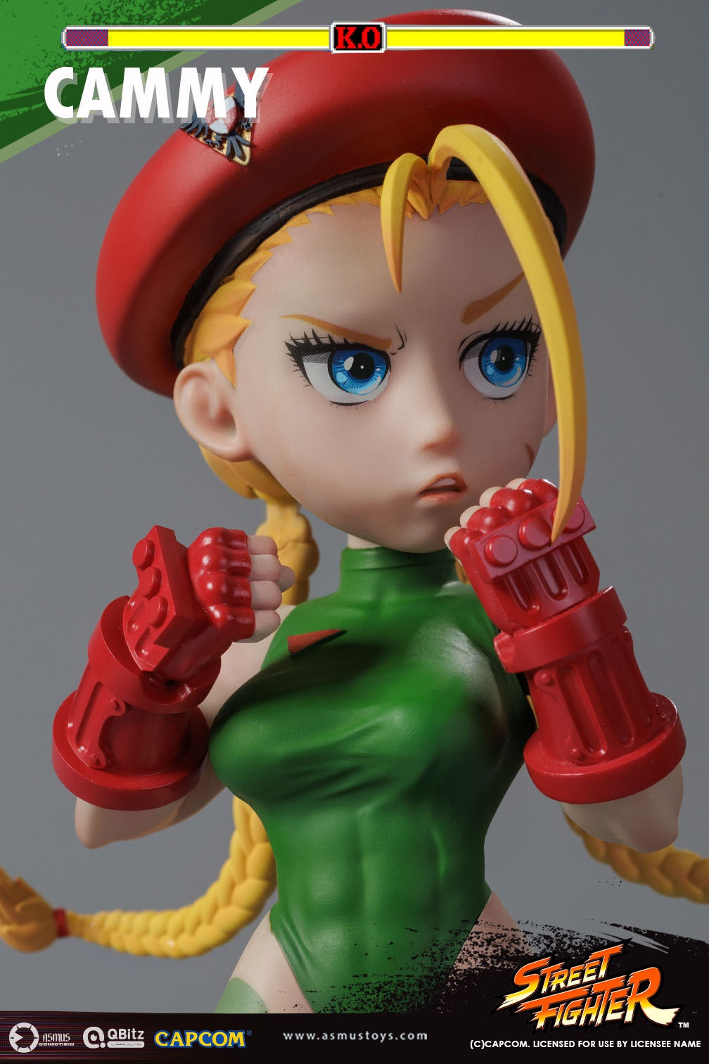 PRE-ORDER Asmus Toys - QBitz XL - Street Fighter - Cammy