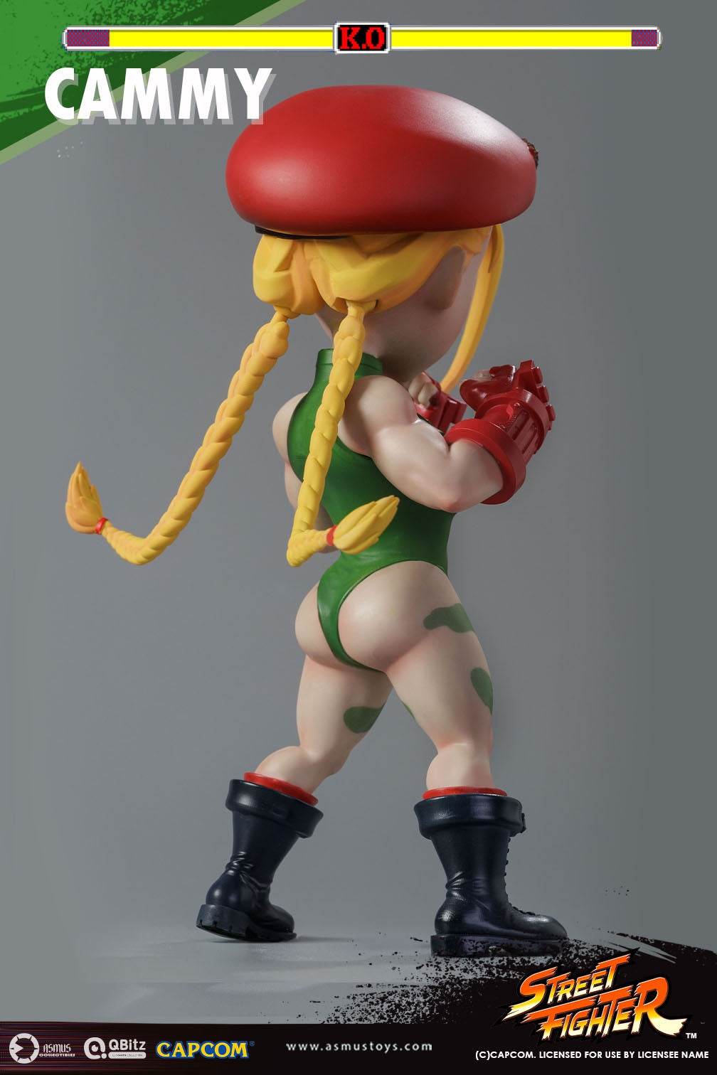 PRE-ORDER Asmus Toys - QBitz XL - Street Fighter - Cammy