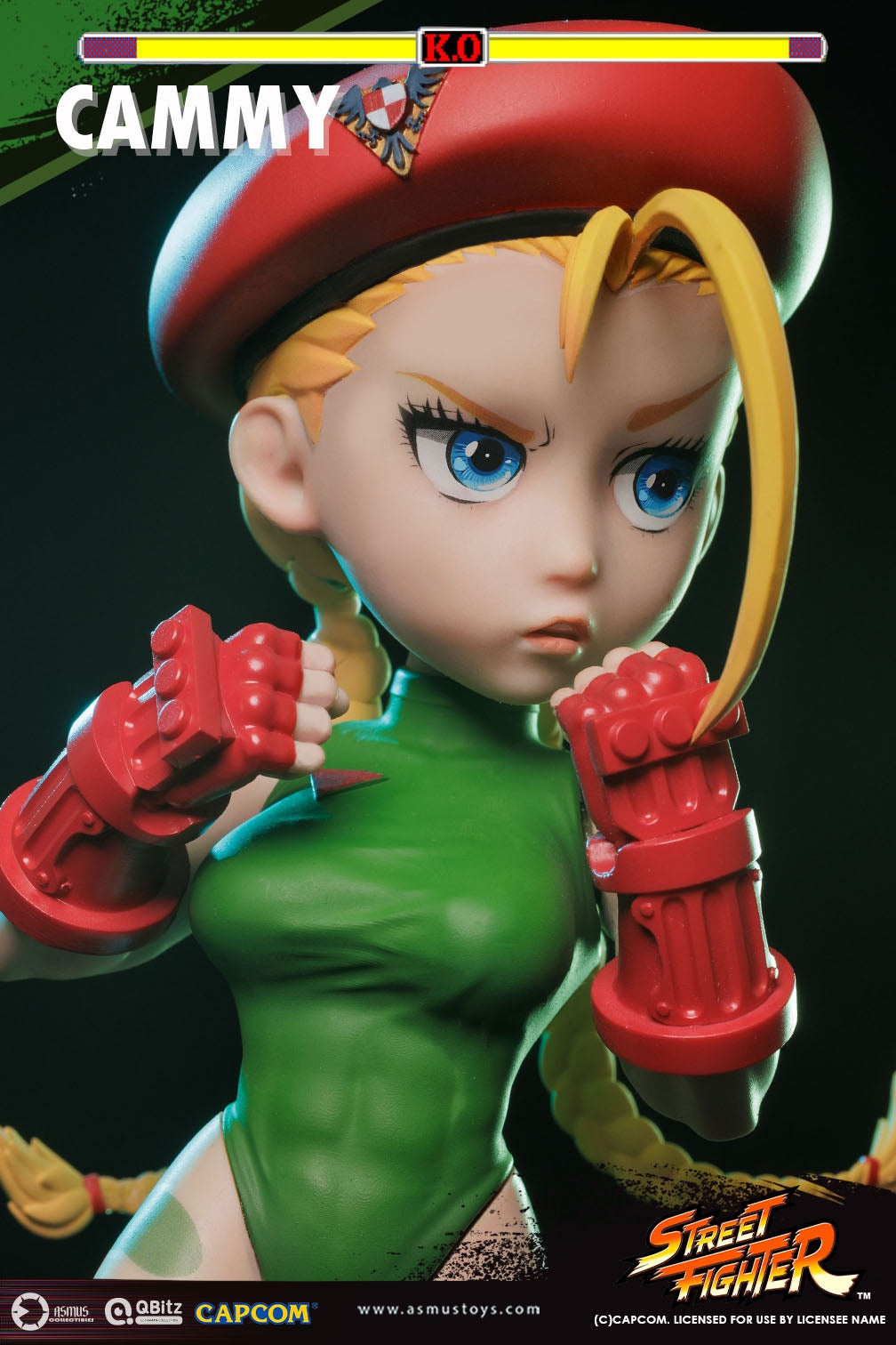 PRE-ORDER Asmus Toys - QBitz XL - Street Fighter - Cammy